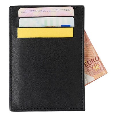 Portcard din piele cu RFID pentru carduri - V9916 portcard uri promotionale RFID V9916