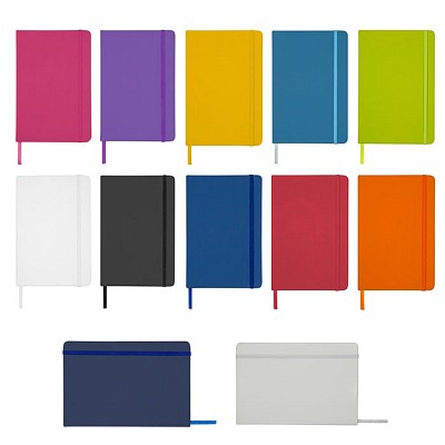Carnetele A5 colorate cu liniatura dictando - V2538 carnetele A5 cu coperti colorate V2538