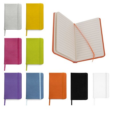 Carnetel A6 colorat cu liniatura dictando - V2329 carnetele A6 cu coperti colorate V2329