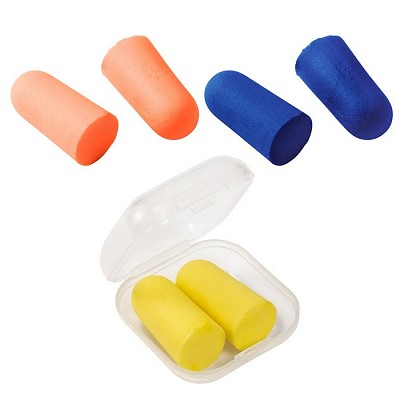 Dopuri de urechi din spuma in cutie transparenta - V3922 dopuri de urechi colorate V3922 din spuma