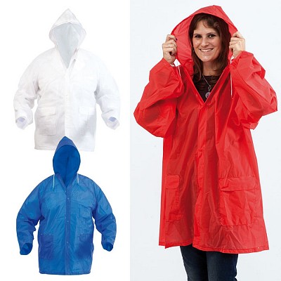 Pelerina de ploaie cu gluga pliabila in punga - V4755 pelerine de ploaie promotionale V4755