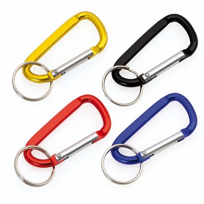 Breloc metalic cu carabina colorata - V0538 brelocuri cu carabina metalica colorata V0538