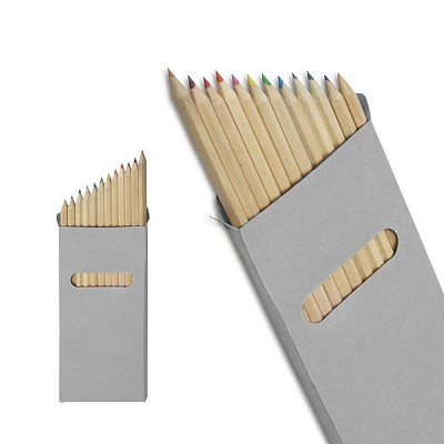 Set de 12 creioane colorate pentru copii - V6103 seturi de 12 creioane mari colorate V6103