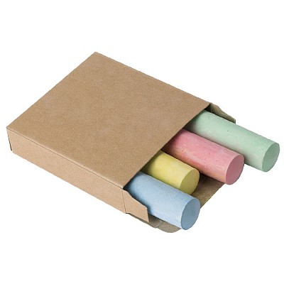 Set de 4 crete in cutie din carton - V7343 seturi de crete colorate in cutie de carton V7343