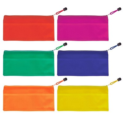 Penar pentru instrumente de scris cu inchidere prin fermoar - V9617 penare colorate cu inchidere prin fermoar V9617