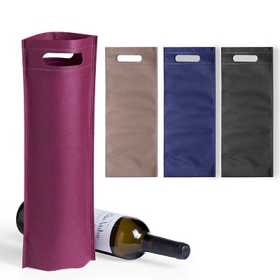Sacosa din material netesut pentru sticla de vin - V9819 sacose promotionale pentru sticle V9819