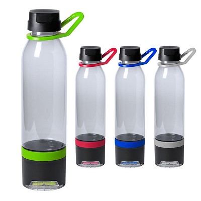 Bidon cu capacitate de 650 ml si prosop - AP781744 bidoane promotionale sport din plastic cu prosop sport AP781744