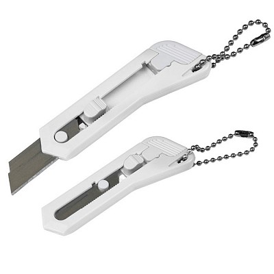 Cutter mic cu breloc pentru prindere - V9733 cuttere promotionale cu lama mica V9733