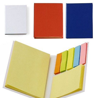 Set de etichete adezive colorate si notite galbene - V2430 blocnotesuri cu etichete colorate V2430