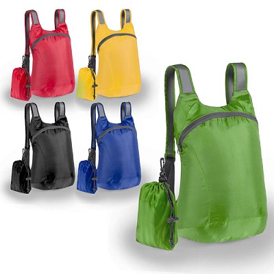 Rucsac pliabil in punga cu snur - V9826 rucsaci pliabili promotionali V9826