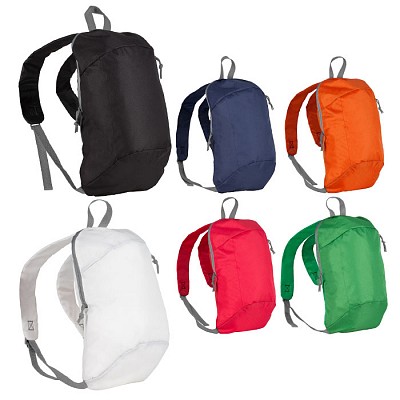 Rucsac cu buzunar lateral si bretele intarite - V9929 rucsaci promotionali colorati din poliester V9929