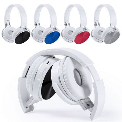 Casti audio wireless pliabile cu baterie reincarcabila - V3904 casti audio pliabile cu conexiune wireless V3904