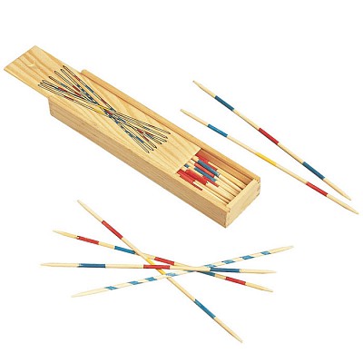 Joc Mikado cu 41 de bete din lemn - 00236 jocuri promotionale cu bete Mikado din lemn 00236