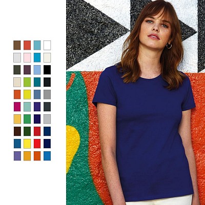 tricouri promotionale colorate de dama din bumbac F02042