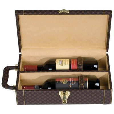 Valiza pentru 2 sticle de vin - 87602 87602 Valiza pentru sticle de vin