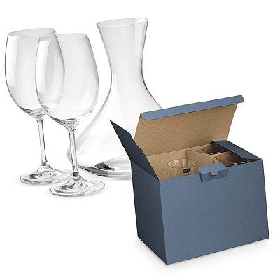Set de 2 pahare de vin cu carafa - 94023 seturi de pahare de vin cu carafa 94023