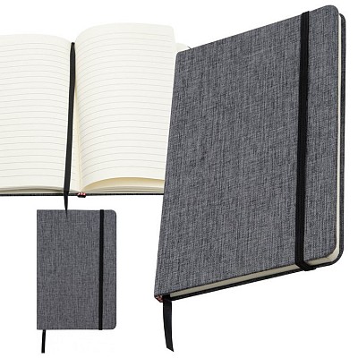 Carnetel A5 cu 160 de file liniate dictando - 0829 carnetele promotionale cu foi dictando si inchidere elastica 0829