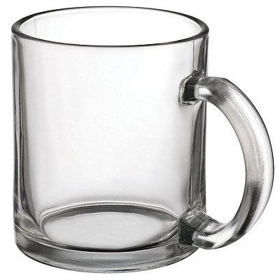 Cana transparenta din sticla cu capacitate de 300 ml - 3331 cani din sticla transparenta cu capacitate de 300 ml 3331