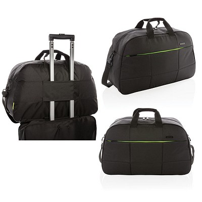 Geanta sport ecologica cu bareta si manere scurte - P707071 genti promotionale sport cu bareta de umar P707071
