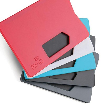 Port card din aluminiu cu protectie RFID si fereastra - P820321 P820321 portcarduri RFID din aluminiu cu fereastra