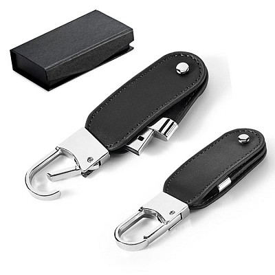 Memory stick USB cu protectie din imitatie de piele - 97568 97568 stick uri USB din imitatie de piele