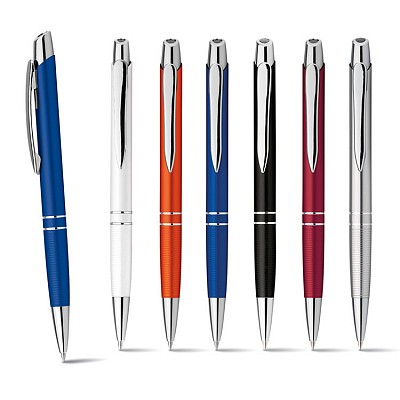 Pix metalic din aluminiu cu design clasic - 81187 pixuri metalice promotionale cu corp colorat 81187