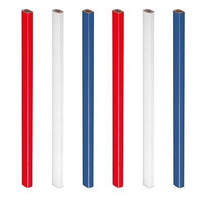 Creion colorat de tamplar cu design clasic - 91725 creioane de tamplar cu varf neascutit 91725