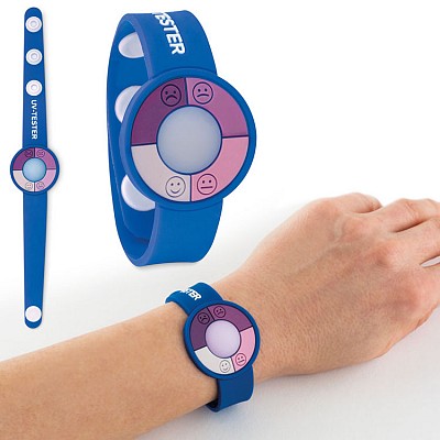 Bratara cu senzor pentru testare UV - MO9589 bratari din plastic pentru testare UV MO9589