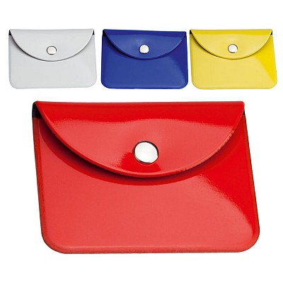 Portofel promotional din PVC cu inchidere prin capsa - AP791815 portofele promotionale colorate din PVC AP791815