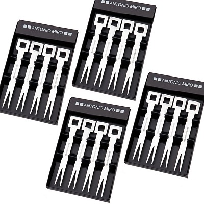 Set de 4 furculite pentru gratar marca Antonio Miro - AP791635 seturi de furculite pentru gratar cu finisari de lux AP791635