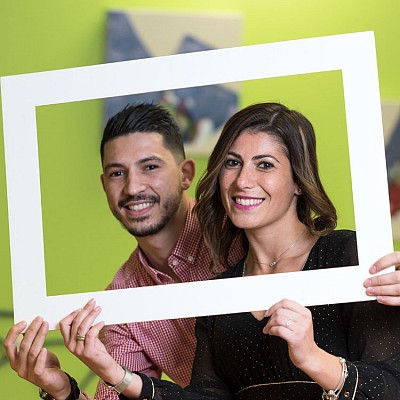 Rama foto pentru selfie cu dimensiuni de 68 x 46 cm - AP781649 rame promotionale pentru fotografii AP781649