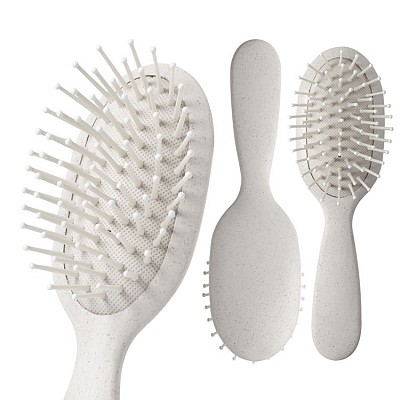 Perie de par ecologica din fibre de paie de grau - AP721690 perii de par ecologice din fbre din paie de grau AP721690