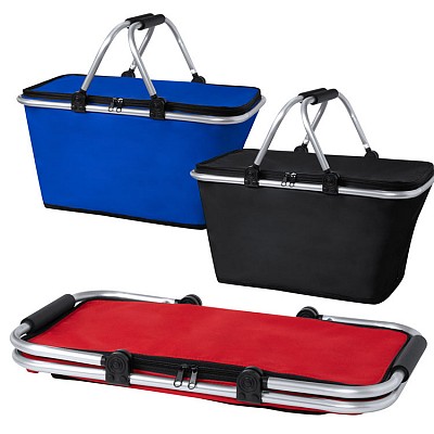 Cos de picnic pliabil cu manere din aluminiu - AP721590 cosuri termoizolante cu manere pliabile AP721590