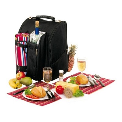 Rucsac negru pentru picnic - 0604026 0604026 Rucsac negru pentru picnic
