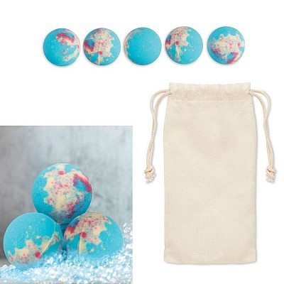 Set de 5 bile de baie efervescente cu aroma - MO6211 seturi de bile de baie efervescente MO6211