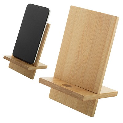 Suport pentru telefon din lemn de bambus cu design modern - AP800444 AP800444 suporturi de telefon din bambus