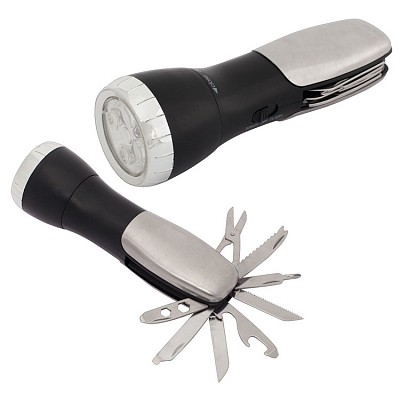 Lanterna multifunctionala cu 8 accesorii pliabile - R17543 lanterne cu 8 accesorii pliabile R17543