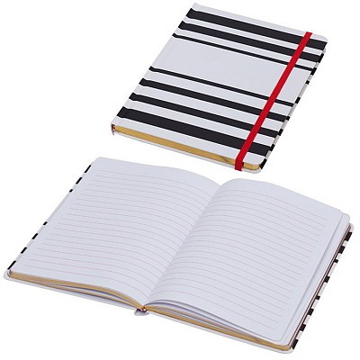 Carnetel cu foi dictando si banda elastica - R64229 carnetele cu foi dictrando si design bicolor R64229