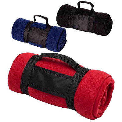 Patura din fleece cu maner detasabil - R08154 paturi din fleece cu maner detasabil R08154