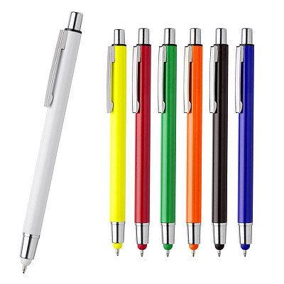 pixuri metalice colorate cu varf touch pen 19645