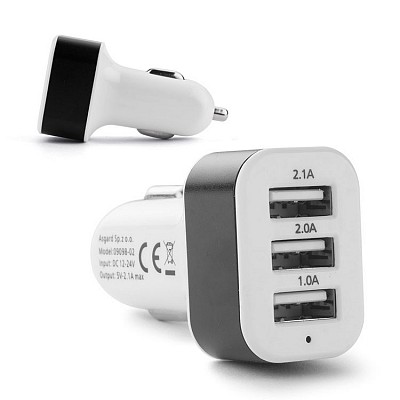Incarcator auto cu 3 porturi USB - 09098 incarcatoare auto cu 3 porturi USB 09098