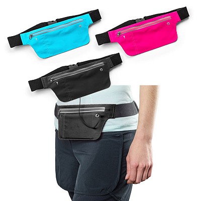 Borseta colorata cu inchidere prin fermoar si iesire audio - 20113 borsete promotionale cu fermoar si iesire audio 20113