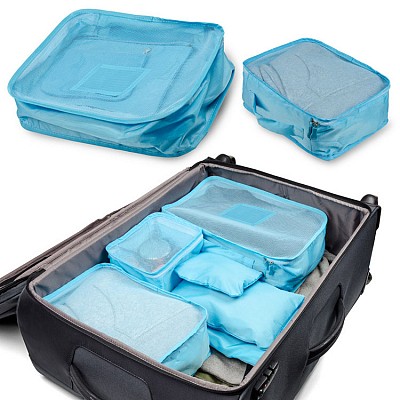 Set de 3 cutii si 3 borsete cosmetice pentru calatorii - 20276 seturi de cutii organizatoare cu borsete cosmetice 20276