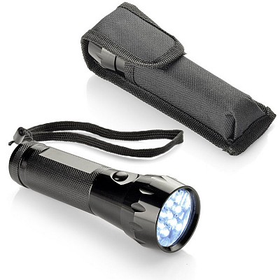 Lanterna de buzunar din metal cu 17 LED uri - 29063 lanterne metalice de buzunar cu 17 LED uri 29063