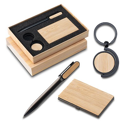 Set de breloc cu pix si portcard - R02311 set de breloc cu pix si portcard R02311