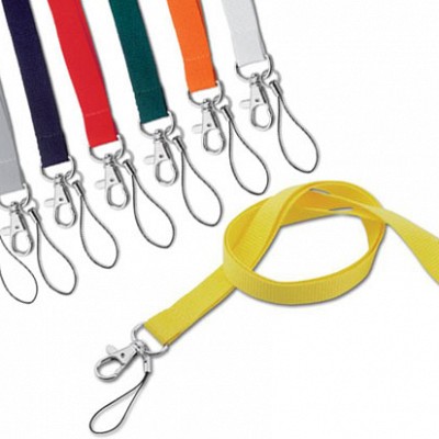 Lanyard promotional lat cu carabina - 71096 71096 Lanyarduri promotionale late cu carabina