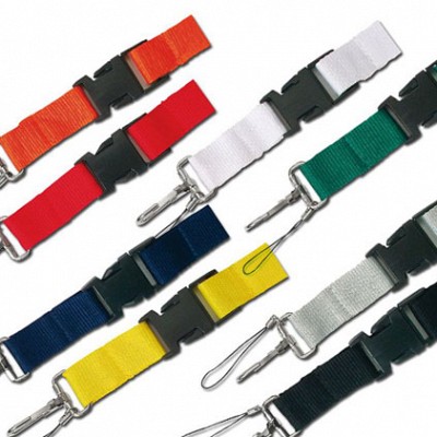 Lanyard lat cu catarama detasabila - 71084 71084 lanyarduri promotionale colorate