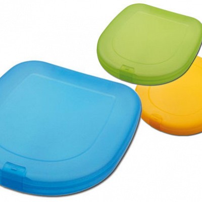 Mapa port-CD din plastic - 72192 72192 mape port cd din plastic semitransparent colorat
