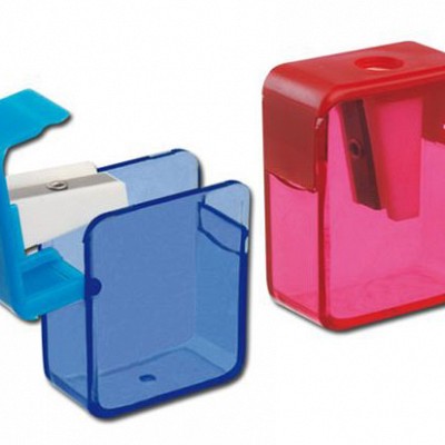 Ascutitoare din plastic - 13953 13953 Ascutitori din plastic transparent