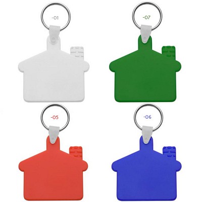 Breloc din plastic in forma de casa - AP809332 AP809332 brelocuri in forma de casa
